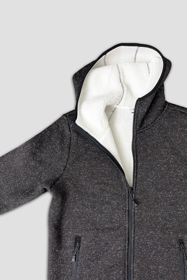 Felpa Uomo con cappuccio in maglia felpata