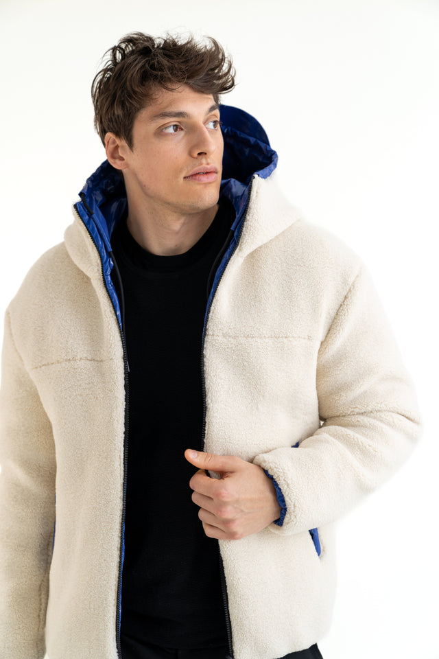 Giacca Uomo Teddy Reversibile