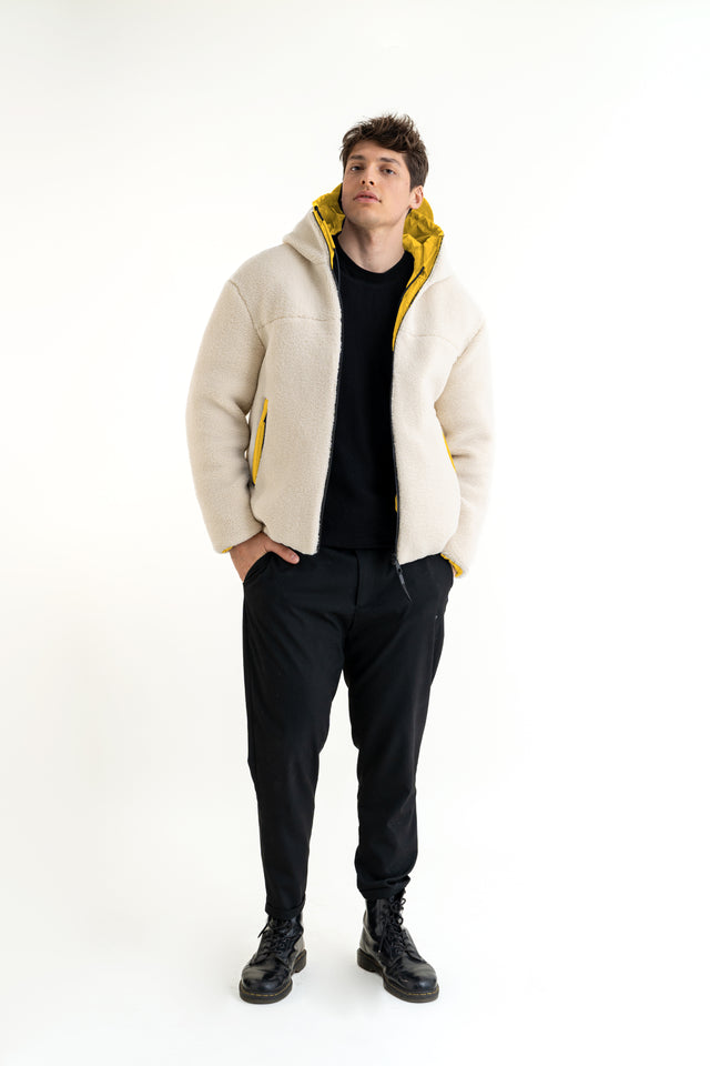 Giacca Uomo Teddy Reversibile