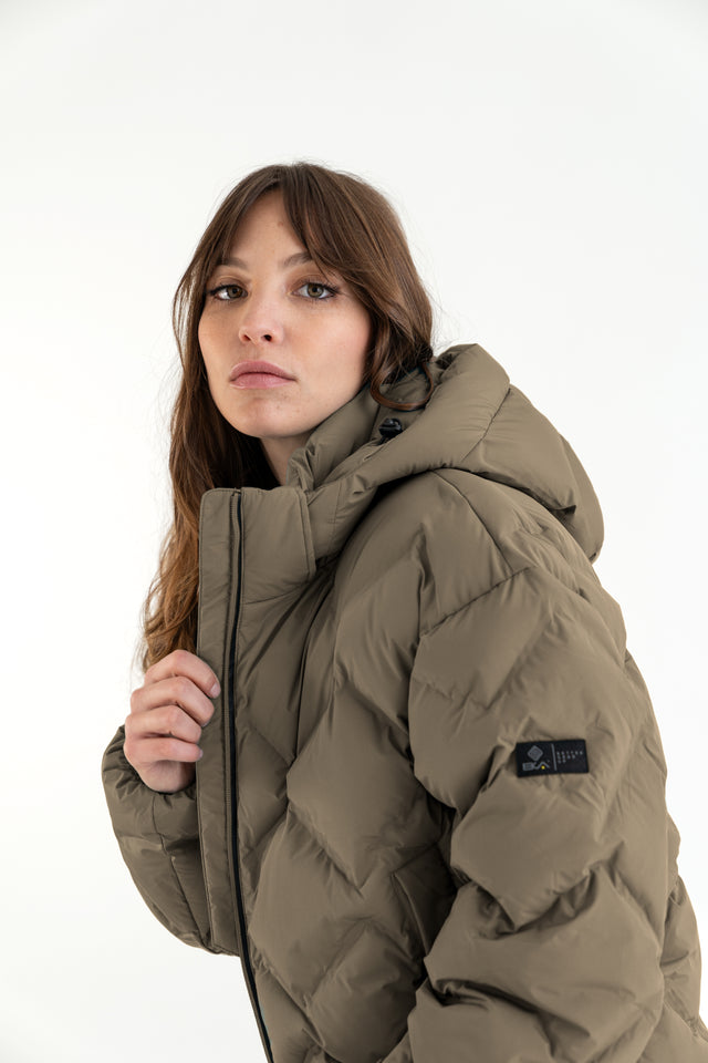 Giacca Donna Corta Trapuntata Laser