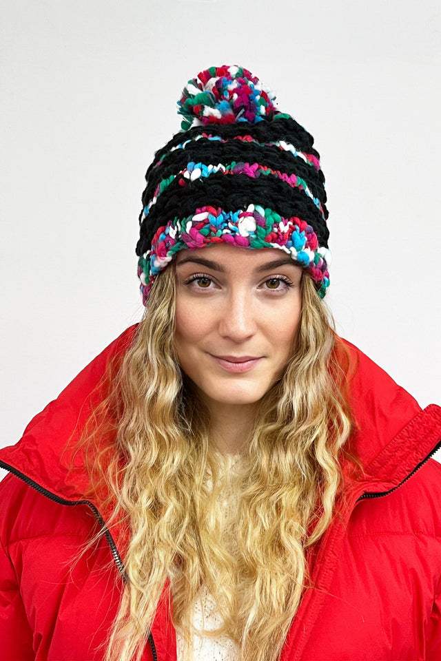 Berretto Bubble Winter nero