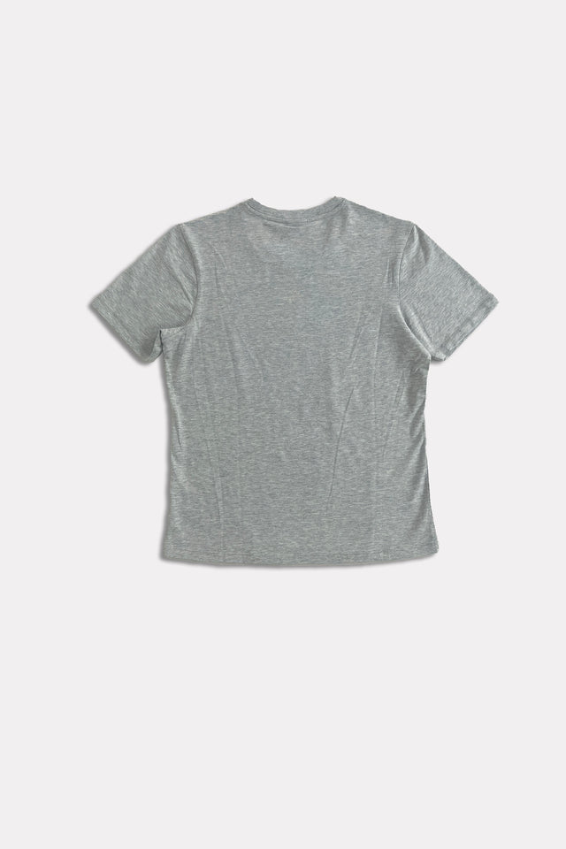 T-shirt Donna BKA logo grigio melange