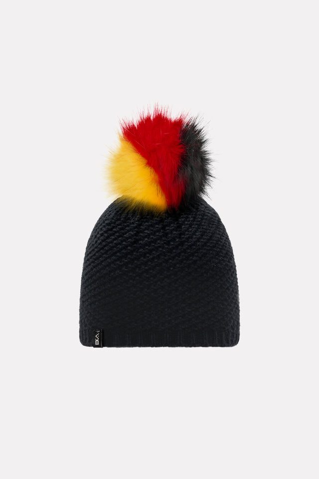 Berretto Flag Eco Pon giallo rosso nero