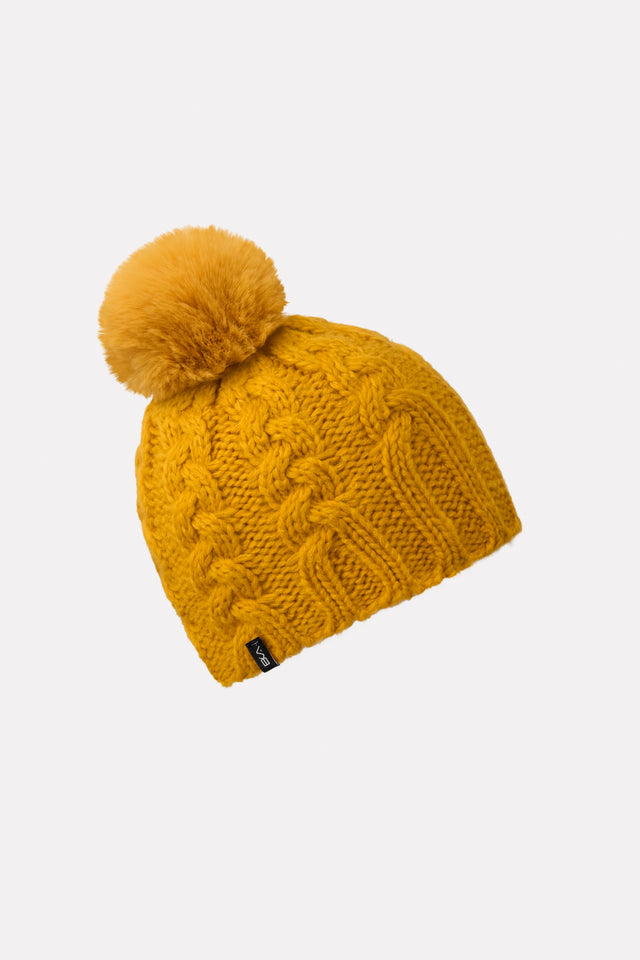 Berretto Donna Janis Rock Eco Pon giallo
