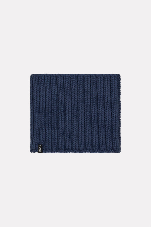 Scaldacollo Junior BKA blu navy in tinta unita.