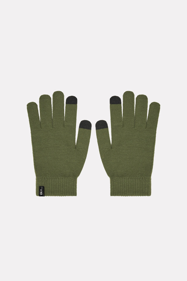 Magic Gloves Jr - Guanti Junior con pollice e indice adatti ai touch screen - verde