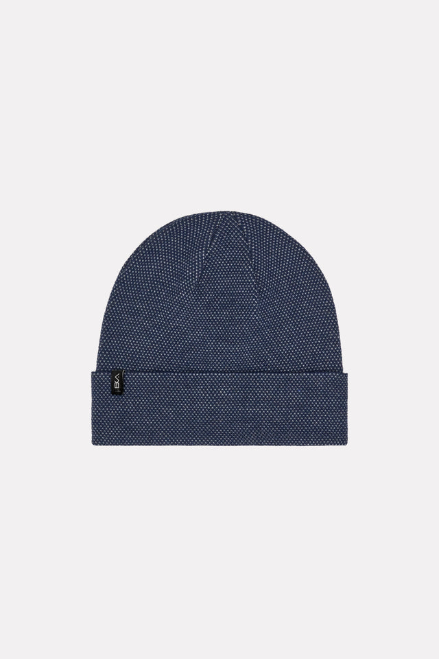 Berretto Uomo Robert Classy Roll Up blu navy