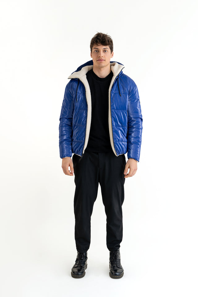 Giacca Uomo Teddy Reversibile