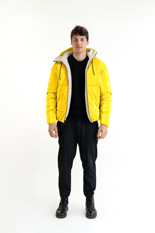 Giacca Uomo Teddy Reversibile