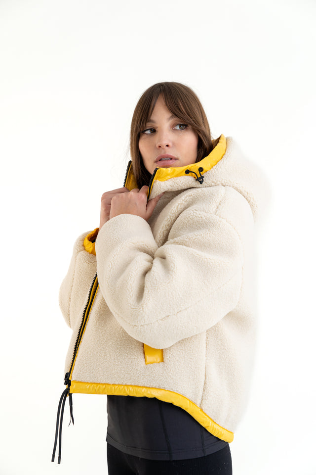 Giacca Donna Teddy Reversibile