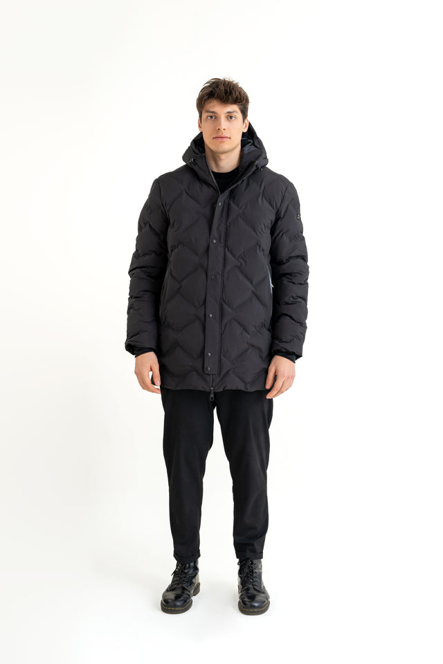 Giacca Uomo Long Trapuntata Laser