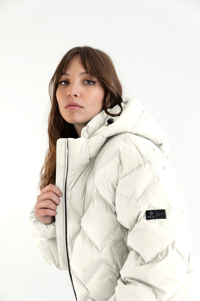 Giacca Donna Corta Trapuntata Laser