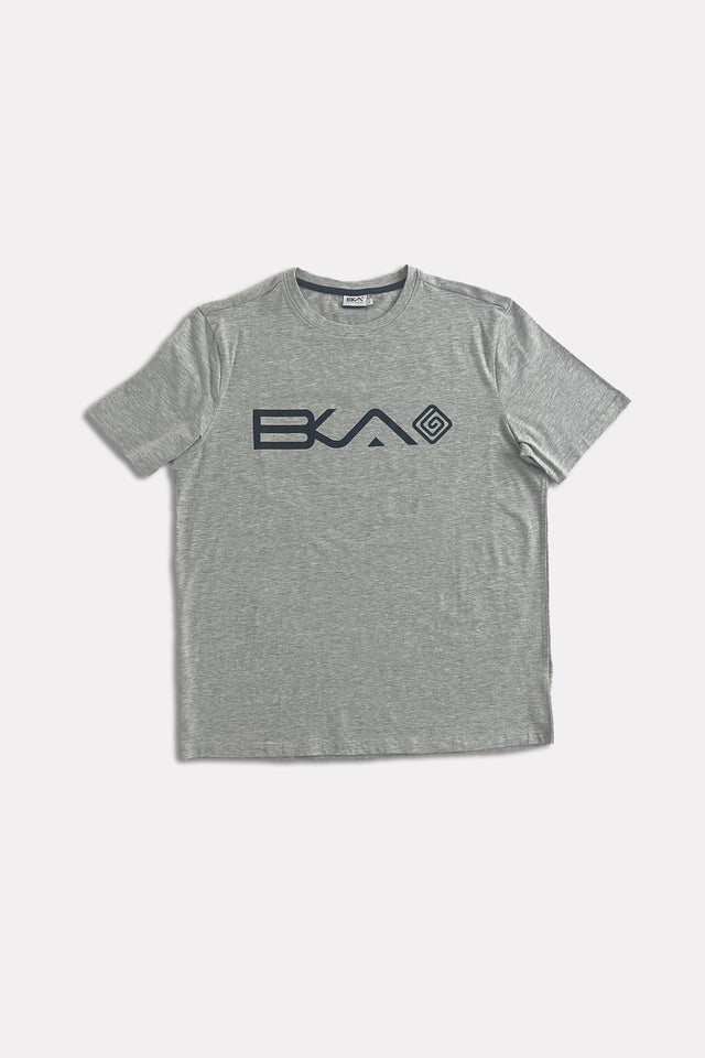 T-Shirt grigia Uomo BKA Logo