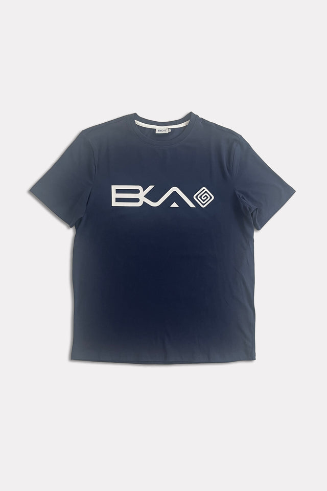 T-Shirt blu Uomo BKA Logo